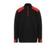Pull de travail en coton et polyester 280 g/m² Roly Maverick  couleur rouge