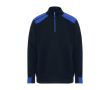 Pull de travail en coton et polyester 280 g/m² Roly Maverick  couleur bleu roi