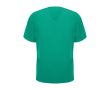 Blouse à manches courtes 170 g/m² Roly Ferox  couleur vert émeraude