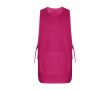 Tablier de travail unisexe réversible 195 g/m² Roly Arzak couleur rose