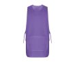 Tablier de travail unisexe réversible 195 g/m² Roly Arzak couleur lilas