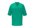 Blouse unisexe à manches courtes 160 g/m² Roly Panacea  couleur vert émeraude