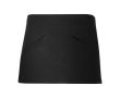 Petit tablier de travail avec poches 220 g/m² Roly Mini couleur noir