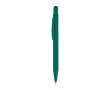 Stylo en aluminium recyclé avec pointe tactile, encre bleu couleur vert foncé