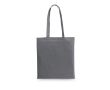 Sacs en coton de couleur 140 g/m² EcoColor Plus couleur gris foncé