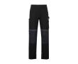 Pantalon de travail multi-poches 260 g/m² Roly Wall  couleur noir