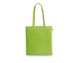 Sac de courses en coton recyclé et polyester 150 g/m² couleur vert clair
