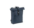 Sac à dos polyvalent avec fermeture roulante pour ordinateur 17,3\" couleur bleu