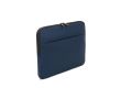 Housse pour ordinateur portable en polyester recyclé haute densité 14\" couleur bleu