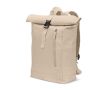 Sac à dos roll-top avec fermeture supérieure et poches 17L 380 g/m² couleur naturel