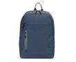 Sac à dos en similicuir pour PC 16\", fermetures éclair imperméables couleur bleu