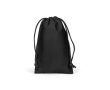 Sac isotherme enroulable 7 L en similicuir avec fermeture réglable couleur noir