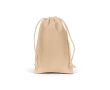 Sac isotherme enroulable 7 L en similicuir avec fermeture réglable couleur marron clair