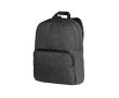 Sac à dos en polyester pour PC avec grande capacité de rangement 14'' couleur gris foncé
