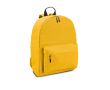 Sac à dos avec poche sur le devant et bretelles rembourrées couleur jaune