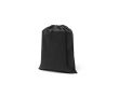 Sac à dos en non-tissé avec fermeture à cordon 60 g/m² couleur noir