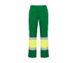 Pantalon de travail haute visibilité hiver 240 g/m² Roly Soan  couleur vert