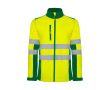 Veste softshell haute visibilité 320 g/m² Roly Antares couleur vert