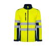 Veste softshell haute visibilité 320 g/m² Roly Antares couleur jaune fluorescent