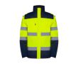 Parka haute visibilité imperméable 400 g/m² Roly Epsylon  couleur jaune fluorescent