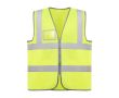 Gilet haute visibilité avec poche et fermeture éclair Roly Polux couleur jaune fluorescent