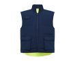 Gilet de travail réversible visibilité 450 g/m² Roly Persei  couleur jaune fluorescent