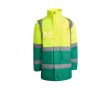 Parka de travail matelassée haute visibilité 395 g/m² Roly Merak  couleur vert