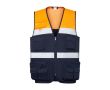Gilet de travail haute visibilité 200 g/m² Roly Beta  couleur orange fluorescent