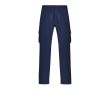 Pantalon en polyester unisexe multi-poches 140 g/m² Roly Direct Warmor couleur bleu marine