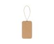 Étiquette en papier recyclé avec cordon naturel 700 g/m² couleur naturel