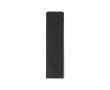 Étui pour stylo en cuir synthétique avec fermeture sécurisée couleur noir