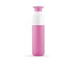 Bouteille isotherme écologique avec gobelet 350ml Dopper Insulated couleur rose
