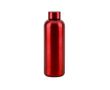 Bouteille en acier inoxydable recyclé à 90 % avec finition mate 550 ml couleur rouge