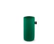 Housse pour bouteille en feutre recyclé pour le transport couleur vert foncé