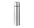Bouteille isotherme en acier inoxydable à double paroi 1 L couleur argenté