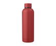 Bouteille thermos en acier recyclé à finition mate 500ml couleur bordeaux