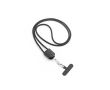Câble lanyard avec support pour téléphone et charge ultra-rapide 60 W couleur noir
