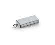 Clé USB en aluminium au format mini et pivotante couleur argenté mat