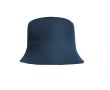Chapeau style Panama en polyester idéal pour les journées chaudes couleur bleu