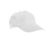 Casquette économique personnalisée pour enfants avec velcro Kidscolor couleur blanc