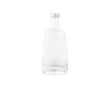 Bouteille en verre fabrication UE, bouchon argenté anti-fuite 700 ml couleur transparent