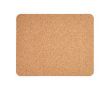 Tapis de bureau rectangulaire en liège fabriqué en Europe couleur naturel