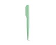 Stylo à bille rotatif en aluminium recyclé à encre noire couleur vert pastel