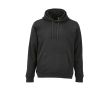 Sweat à capuche unisexe en coton biologique 300 g/m² couleur noir