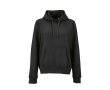 Sweat à capuche femme en coton biologique 300 g/m² Bondi couleur noir