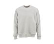 Sweat-shirt unisexe en coton biologique à col rond 340 g/m² Nazaré couleur gris clair chiné