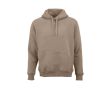 Sweat à capuche unisexe en coton biologique 340g/m² Tulum couleur marron clair