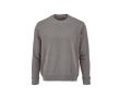 Sweat-shirt unisexe en coton bio avec molleton français 300 g/m² Capri couleur gris