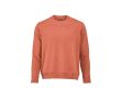 Sweat-shirt unisexe en coton bio avec molleton français 300 g/m² Capri couleur orange