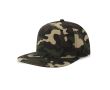 Casquette en sergé de polyester recyclé avec visière plate 300 g/m² couleur camouflage